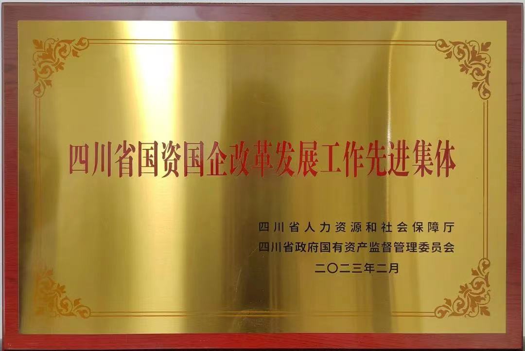 喜報丨四川路橋榮獲四川省國資國企改革發(fā)展工作先進集體
