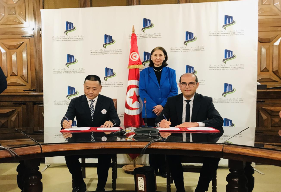 海外市場新突破！突尼斯比塞大大橋項目正式簽約